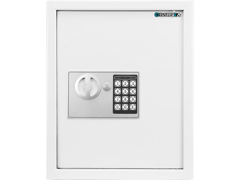Barska 40-Key Digital Keypad Wall Safe, White (AX13964)