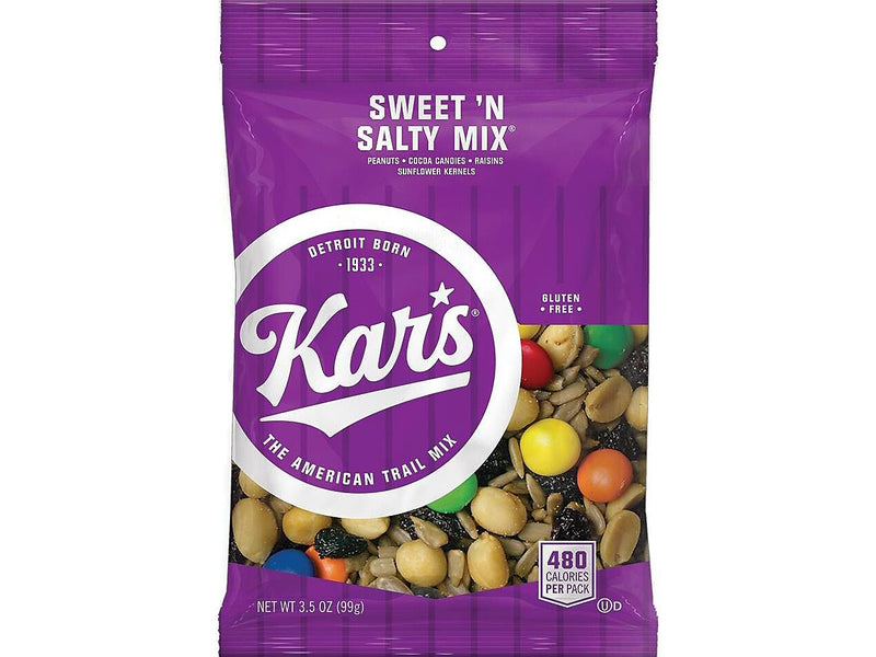 Kars Gluten-Free Variety Pack Trail Mix, 57.5 oz., 18 Bags/Box (8826)