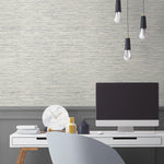 York Wallcoverings Faux Grasscloth Peel and Stick Wallpaper (RMK11078WP)
