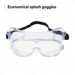 3M Safety Splash Goggle 334, Clear Lens (40660)