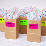 Avery Sure Feed Laser Shipping Labels, 2" x 4", Assorted Neon: Green, Pink, Yellow, 150 Labels/Pack (5978)