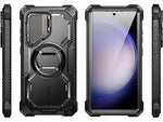i-Blason Armorbox MagSafe Rugged Case for Samsung Galaxy S24 Ultra, Shock-Absorbing, Black