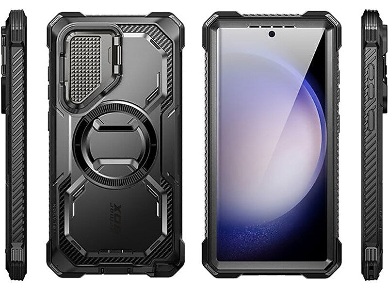 i-Blason Armorbox MagSafe Rugged Case for Samsung Galaxy S24 Ultra, Shock-Absorbing, Black