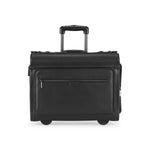 Bugatti Warren Briefcase, Laptop Compatible, Rolling, Black (BZCW053-Black)