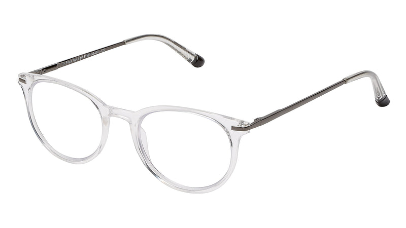 SAV Tri-focus Blue Light +3.00 Reading Glasses, Clear (E2307)