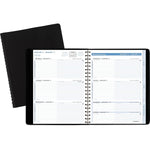 2026 AT-A-GLANCE The Action 8" x 11" Weekly Appointment Book, Faux Leather Cover, Black (70-EP01-05-26)