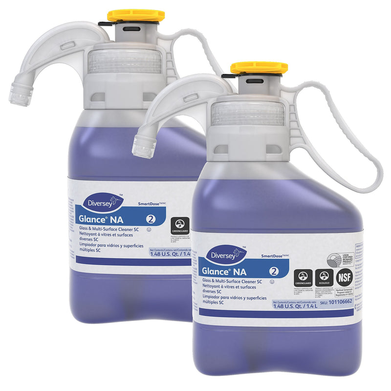 Diversey Glance NA Glass and Multi-Surface Cleaner SC, 47.3 Oz. (101106662)