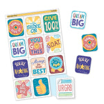 Trend Enterprises You Got This! Tear & Share Stickers, Multicolored, 60/ Pack, 6/Packs/Bundle (T-47410-6)