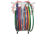 Champion Sports Hoop Storage Cart, White (HCRACK)