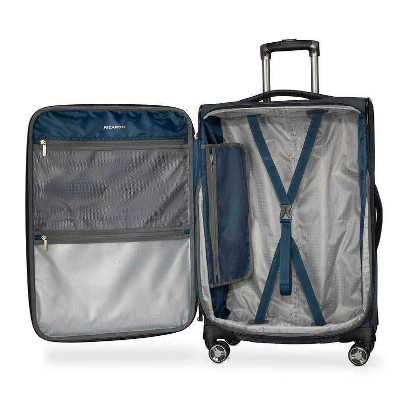 Ricardo Beverly Hills Avalon 27" Suitcase, 8-Wheeled Spinner, Storm Blue (135-24-471-4VP)