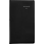 2026 AT-A-GLANCE DayMinder 3.5" x 6" Weekly Planner, Poly Cover, Black (SK48-00-26)