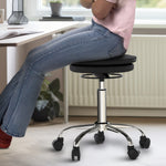 Uncaged Ergonomics Wobble Stool Air 25.5" Active Balance Stool Fabric Seat (WSA-b)