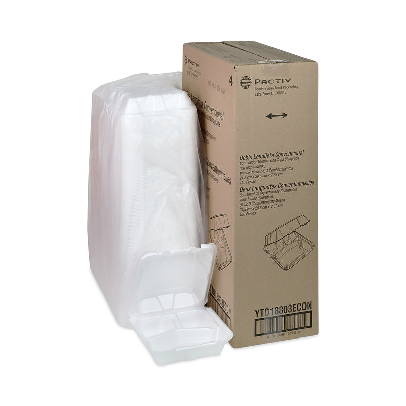 CONTAINER,8",3 COMP,WH