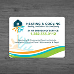 Full Color Advertising Label, Rectangle, 2-15/16" x 4", white gloss, Qty 250