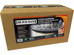 Quick Dam Water Flood Barrier, 120", Up to 8 Gal., 8/Box (QD610-8)