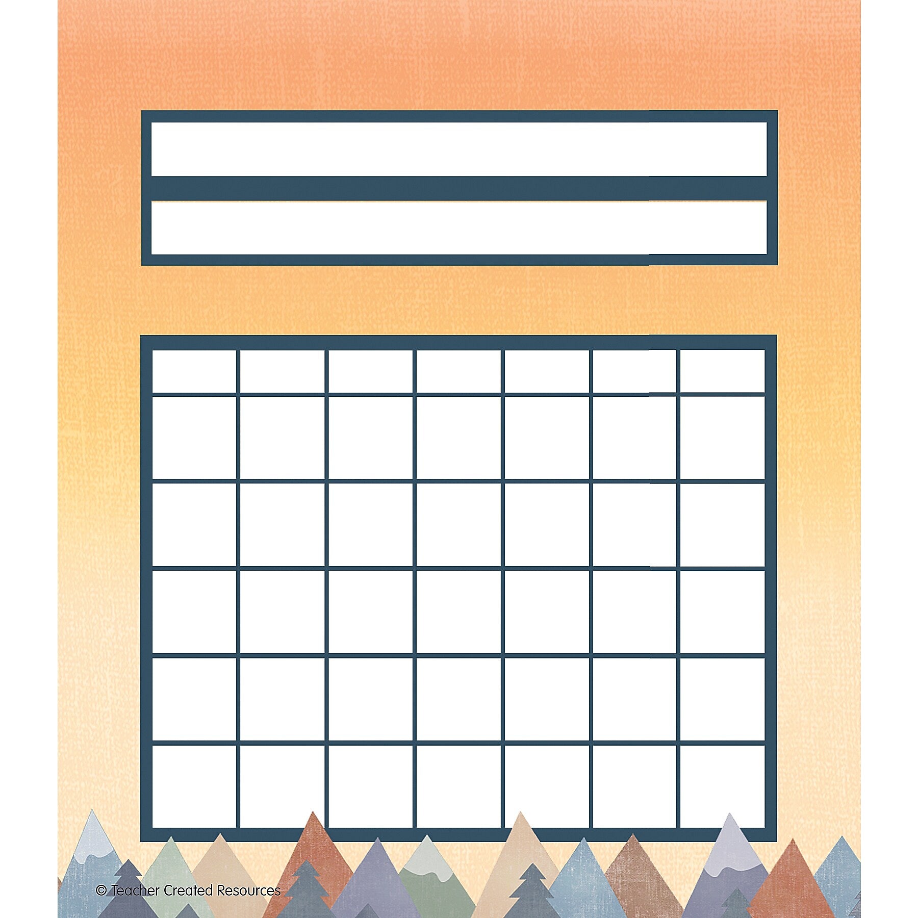 Teacher Created Resources Moving Mountains Incentive Charts, 5.25" x 6", Multicolored, 36/Pack, 3 Packs/Bundle (TCR9175-3)