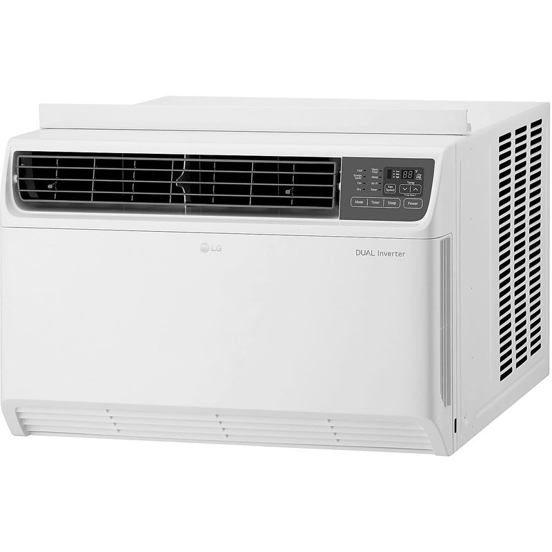 LG 230-Volt 18000 BTU Window Air Conditioner with Remote, WiFi Enabled, White (LW1817IVSM)