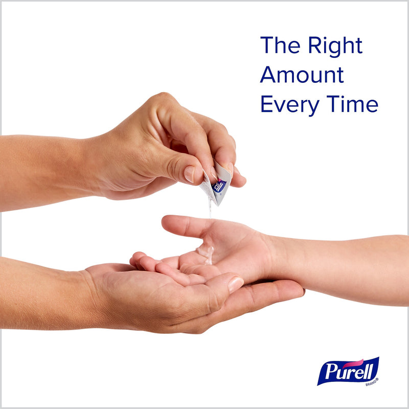 PURELL SINGLES Advanced 70% Alcohol Gel Hand Sanitizer, 2,000/Carton (9630-2M-NS)