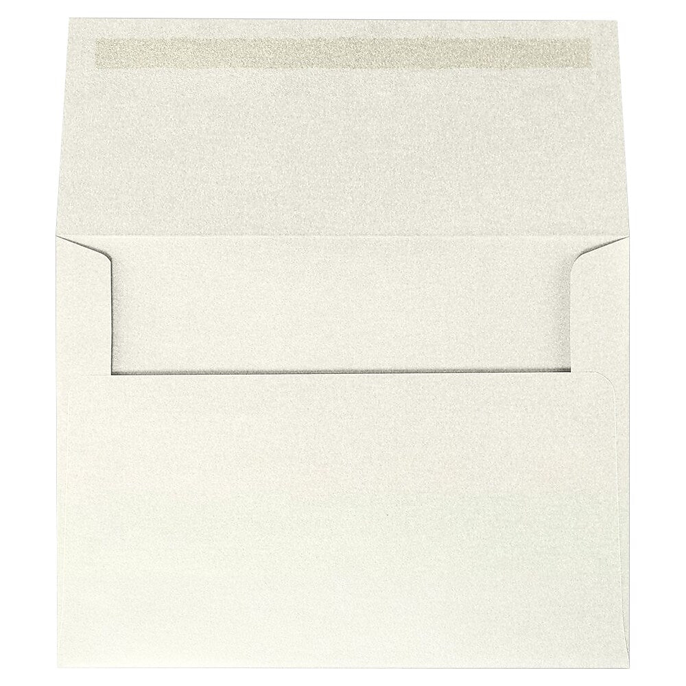 LUX A6 Invitation Envelopes (4 3/4 x 6 1/2) 50/Box, Quartz Metallic (5375-08-50)