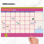 2026 TF Publishing 17" x 12" Monthly Desk Calendar, (26-8508)