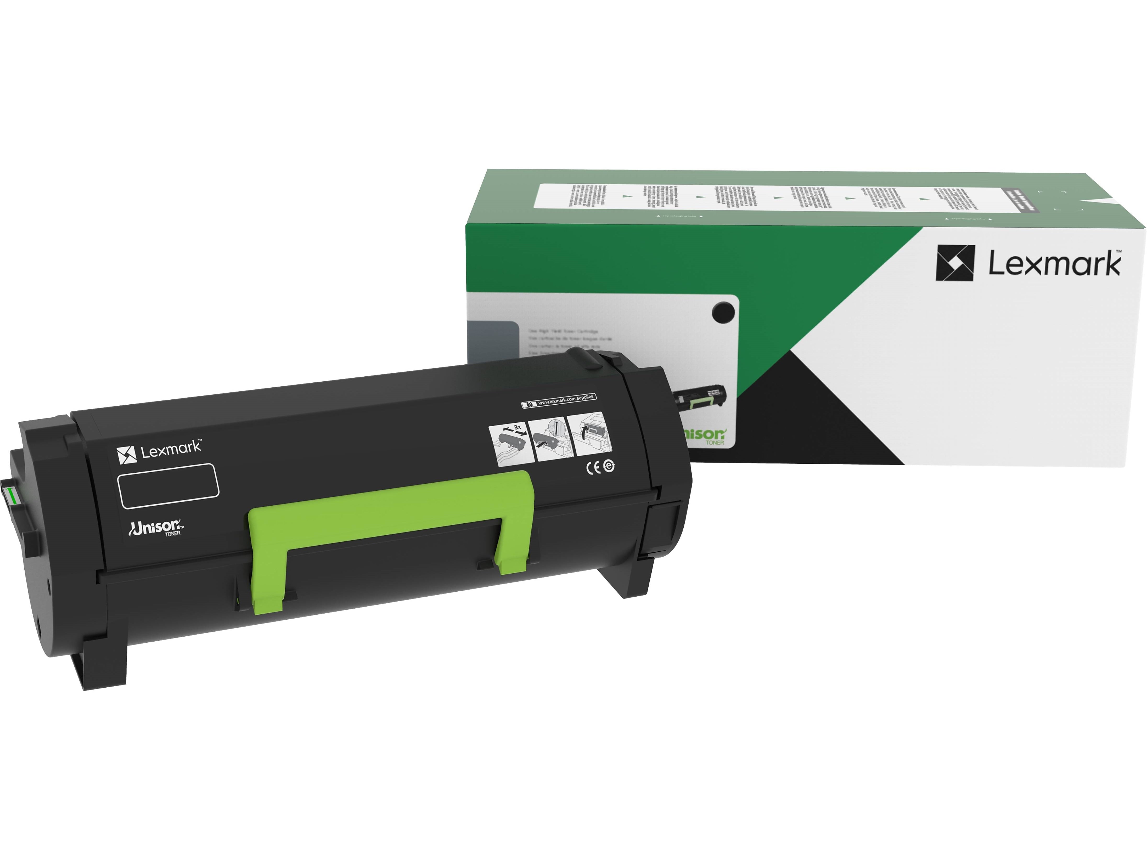 Lexmark 66S1X00 Black Standard Yield Toner Cartridge, Prints Up to 31,000 Pages
