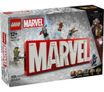 LEGO Super Heroes MARVEL Logo & Minifigures, 931 Pieces (76313)