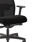 HON Ignition 2.0 Mesh/Fabric Computer and Desk Chair, Black (HONI2M2AMLC10TK)