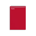 Staples Memo Pad, 4" x 6", College Ruled, Assorted Colors, 50 Sheets/Pad, 5 Pads/Pack (ST11494N)