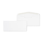 Staples Premium Gummed #10 Business Envelopes, 4 1/8" x 9 1/2", White, 500/Box (19264VP)