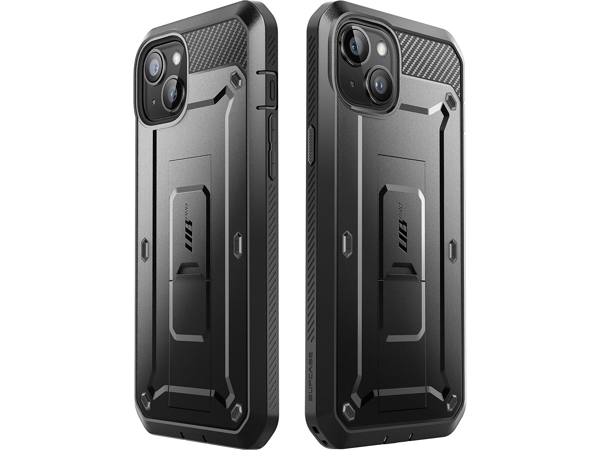 SUPCASE Unicorn Beetle PRO Rugged Case for iPhone 15 Plus, Shock-Absorbing, Black (SUP-iPhone2023-6.7-UBPro-SP-Black)