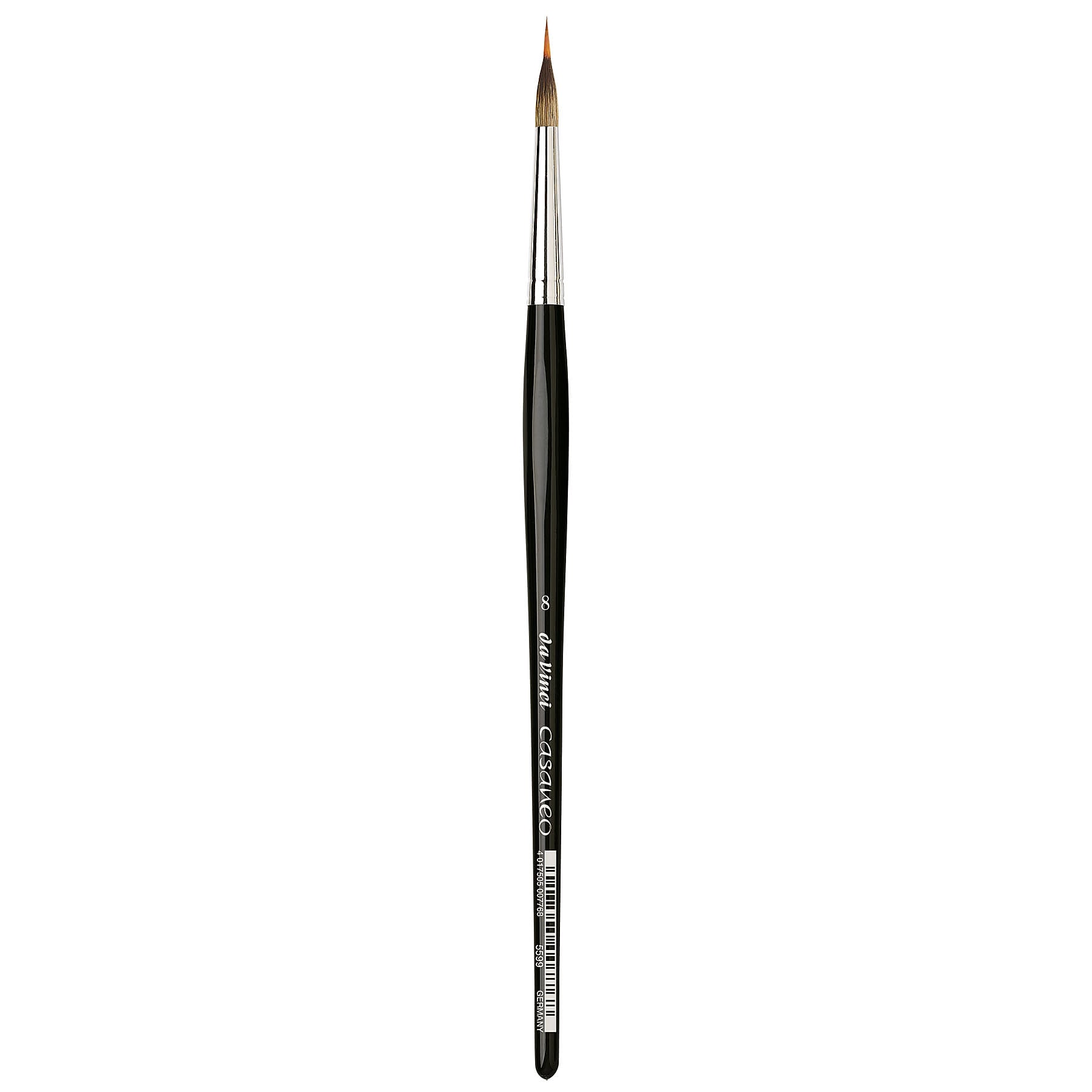 da Vinci CASANEO Watercolor and Acrylic Synthetic Liner Brush with Inlaid COLINEO Needle Tip (DVXVA55998)