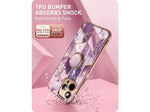 i-Blason Cosmo Marble Purple Snap Case for iPhone 13 Pro Max (iPhone2021-6.7-CosSnap-Ameth)