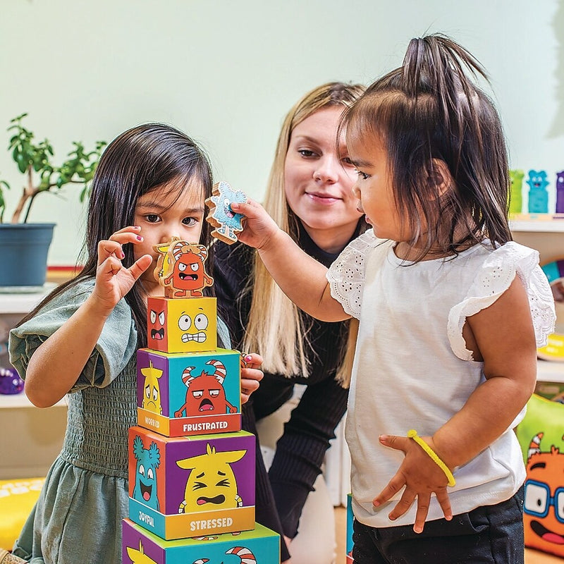 Open the Joy Social Emotional Learning Bundle Tower of Emotions, Assorted Colors (LR4675)