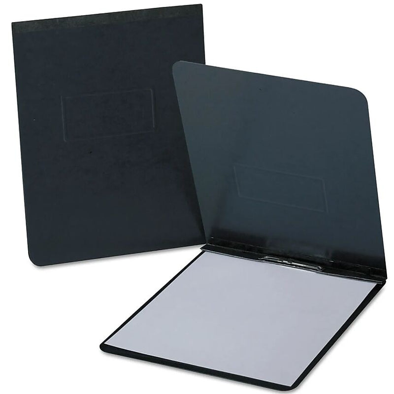 Oxford PressGuard Report Cover with Reinforced Top Hinge, Two-Prong Metal Fastener, 2" Capacity, 8.5 x 11, Black (OXF71106)