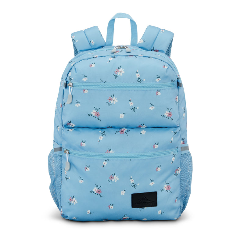 High Sierra Everclass Laptop Backpack, Medium, Floral/Blue (150917-A629)