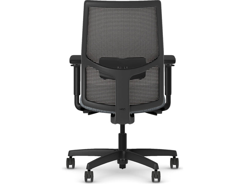 HON Ignition 2.0 Fabric/Mesh Swivel Task Chair, Basalt/Black (HIWMMKD.Y2.A.H.IM.APX25.BL.SB.T)