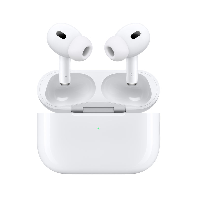 Apple AirPods Pro (2nd Generation) with MagSafe Charging Case USB‑C, White (MTJV3LL/A)