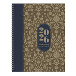 2026 TF Publishing Bonjour Book of Blooms 9" x 11" Weekly & Monthly, Paperboard Cover, Multicolored (26-9718)