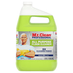 Mr. Clean Professional Liquid Concentrate All Purpose Floor Cleaner, Lemon Scent, 1 Gallon (02621)