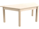 Flash Furniture Bright Beginnings Hercules Trapezoid Table, 47" x 20.75", Beech (MK-ME088017-GG)