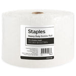 Staples 1/2" Bubble Roll, 12" x 65', Clear (4069422)