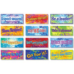 North Star Teacher Resources 7-1/3" x 17", Positive Messages Posters, Laminated, 12/Set (NST3050)