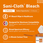PDI Sani-Cloth Disinfecting Wipes, 65 Wipes/Container (P25784)