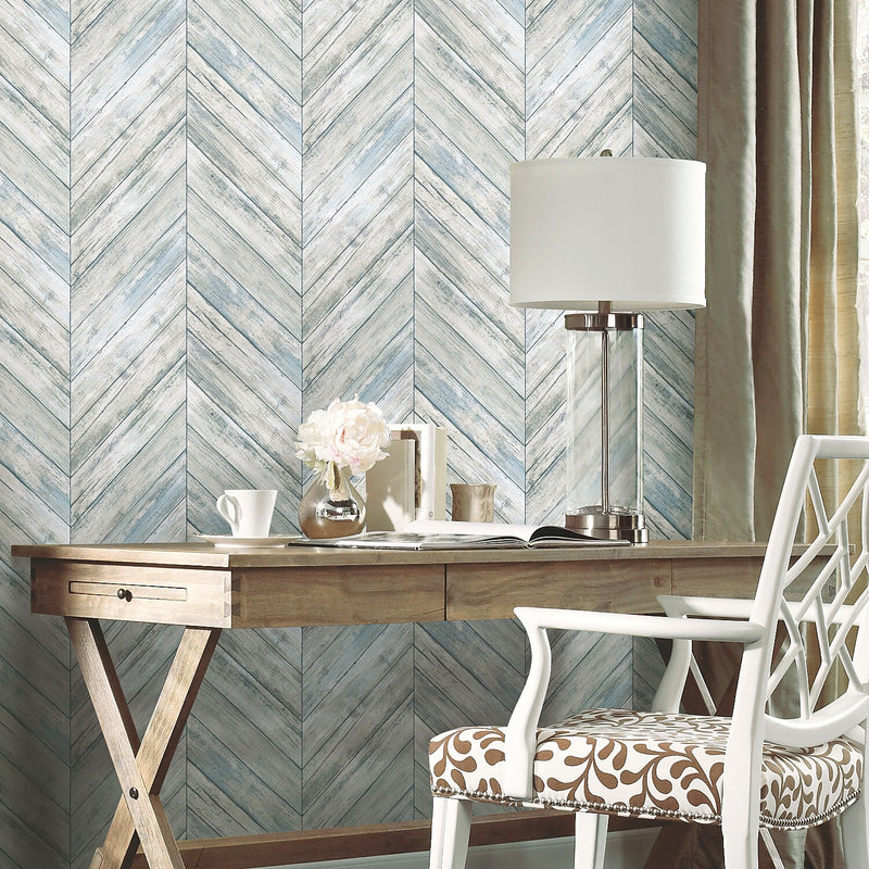 York Wallcoverings Herringbone Peel and Stick Wallpaper (RMK11454WP)