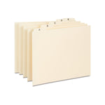 Staples® A-Z Index File Guide, Letter, Manila, 25/Set (ST118257)
