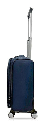 TUCCI 20" Hardside Carry-On Suitcase, 4-Wheeled Spinner, TSA Checkpoint Friendly, Blue (T0473-20in-BLU)