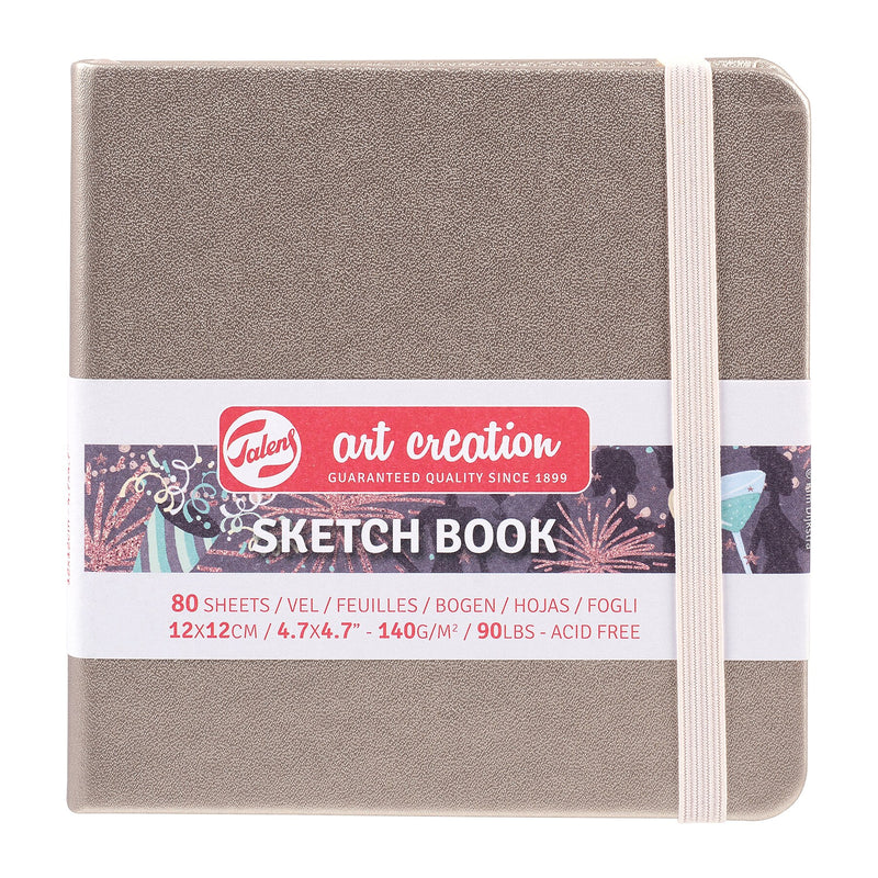 Talens Art Creation 4.7" x 4.7" Sketch Book, 80 Sheets/Book, 5/Bundle (TLN9314244M-5)