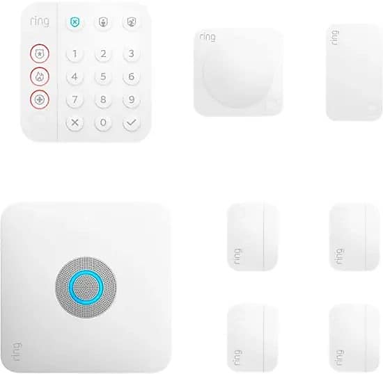 Ring Alarm Pro Home Security Kit, White (B08HSTJPM5)