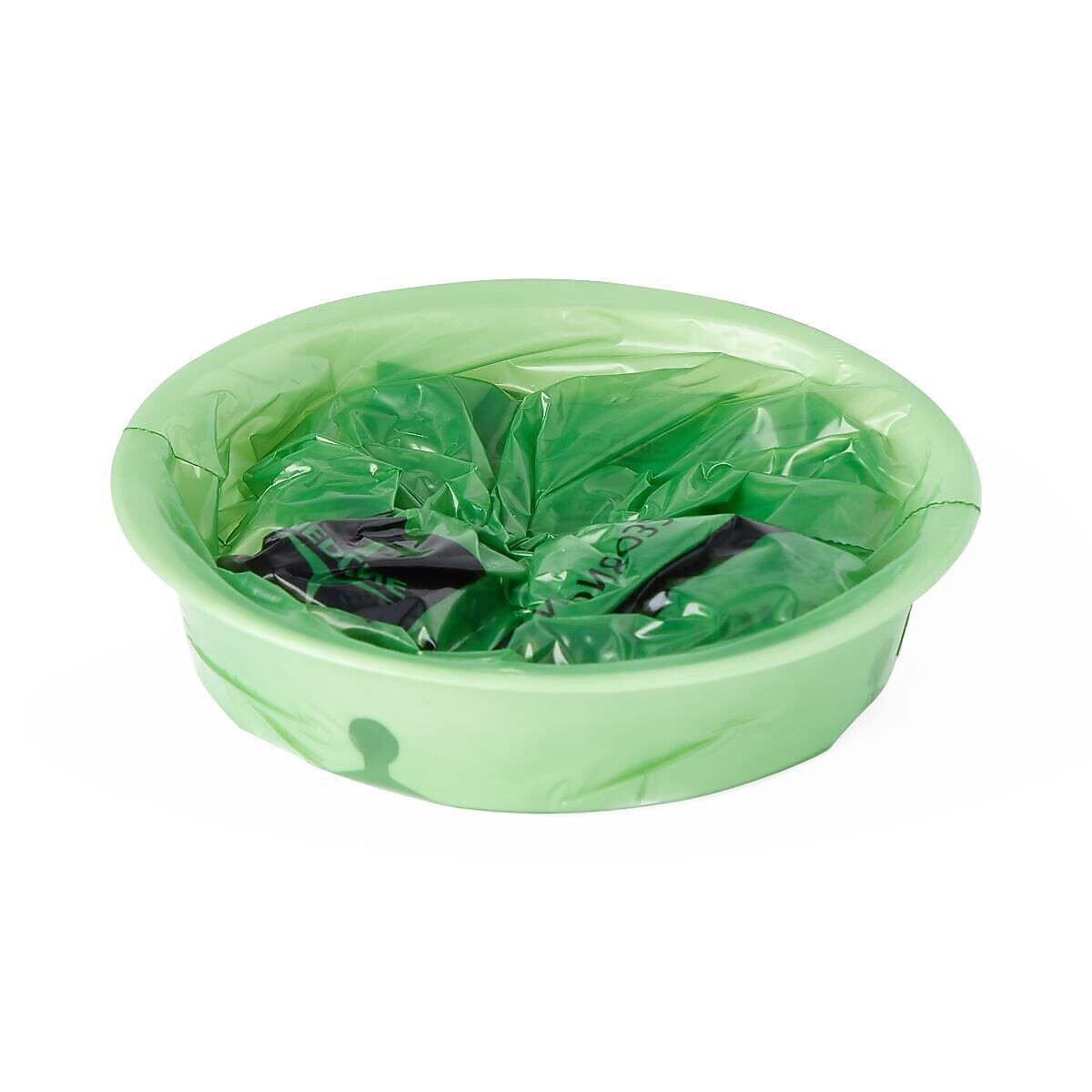 Medline Emesis Bags with Rigid Plastic Rings, Green, 24 Bags/Pack, 6 Packs/Case (NON80329)