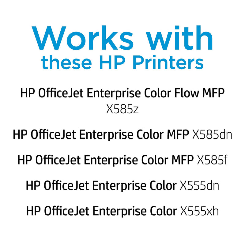 HP 980 Black Standard Yield Ink Cartridge, Prints Up to 10,000 Pages (D8J10A)